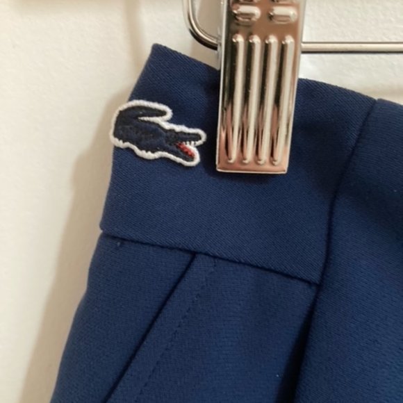 NWT Lacoste pleated "skirt" shorts - Picture 2 of 5